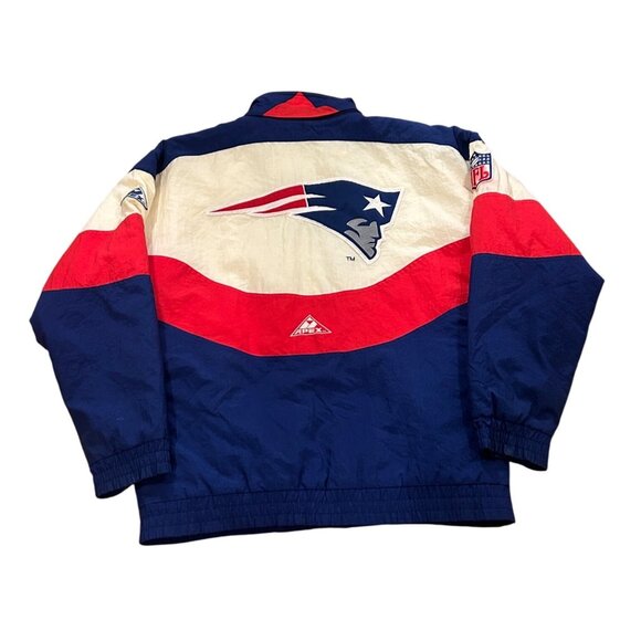 Vintage 1990's New England Patriots Apex One Authentic Pro Line Puffer Jacket M - Picture 2 of 9